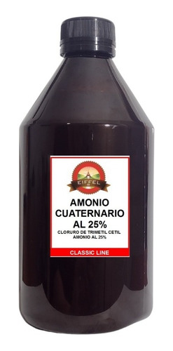 Amonio Cuaternario 25% Uso Capilar 500ml Materia Prima