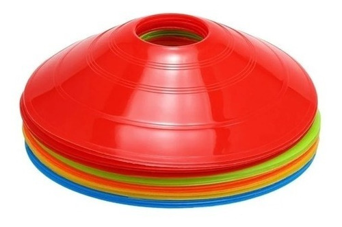 Imagen 3 de 7 de Pack X20 Conos Entrenamiento Tortuga Y 17cm Coordinacion