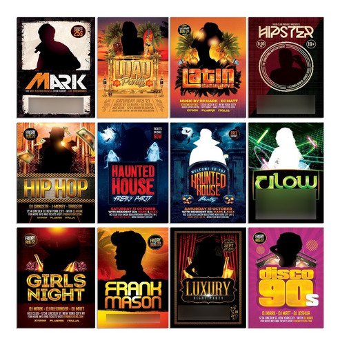 1000 Flyers Psd Editáveis Para Photoshop- Psd