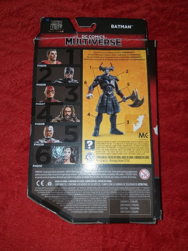 Batman Dc Figura 6pulgadas (Usado)
