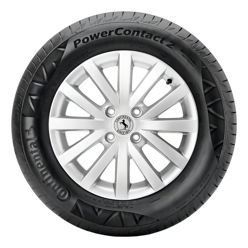 Kit 2 Pneus 195/65R15 Continental PowerContact 2 91H Aro 15
