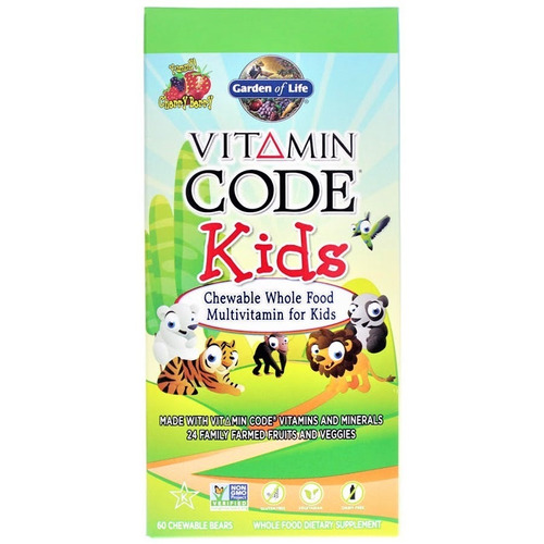 Vitaminas Para Niños 100% Organico.