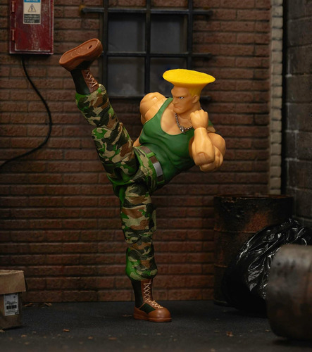 Figura De Acción Guile Street Fighter 2 Jada Toys
