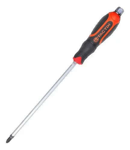 Atornillador Tactix Phillips #2 Con Largo 6 Plgds Con Torque