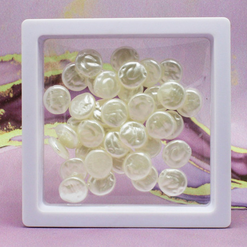 Cuenta Separador Acrílico 100g Pulseras Bisutería Collares Mm Nacar 240pz 1.2 Cm 1.2 Cm