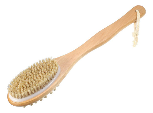 Cepillo De Baño De Madera Para Masaje De Espalda Con