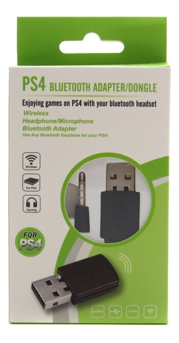 Transmissor Bluetooth Compatível Ps4 Fonede Ouvido Adaptador
