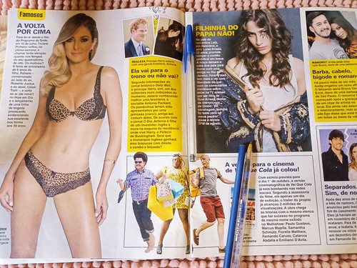 Revista Viva Mais C Camila,rodrigo,ticiane,harry,grazi,paola