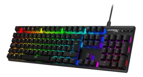 Imagen 1 de 8 de Teclado Hyperx Alloy Origins Rgb Mecánico