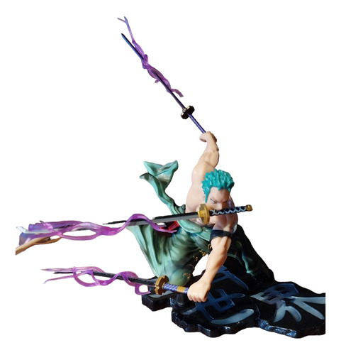 Roronoa Zoro Figura De Acción One Piece 21cm En Caja