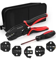Comprar Delgada Kit De Herramientas De Crimpado De Alambre