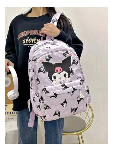 Mochila Escolar Sanrio Hello Kitty Cinnamoroll Melody Kuromi