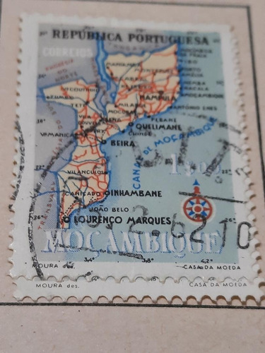 Estampilla Mozambique 3080 A1 (Usado)