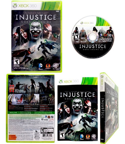 Injustice Gods Among Us Xbox 360 En Español (Reacondicionado)