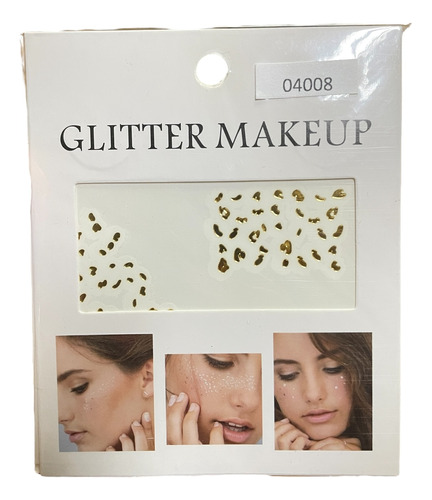 Glitter Makeup Stikers Facial Cara Pengantina