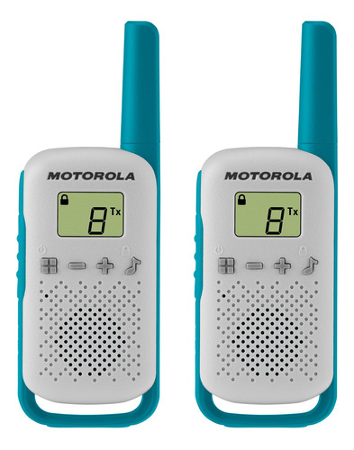 Motorola Radio Bidireccional T114 Walkie Talkies 2 Por