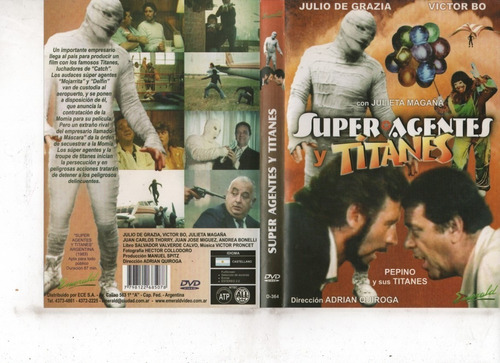 Superagentes Y Titanes - Dvd Original - Buen Estado