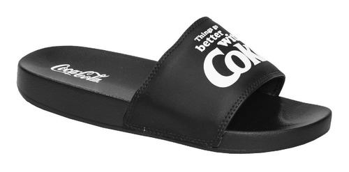 Ojotas Mujer Coca Cola Shoes Slide Go Better Sintetico