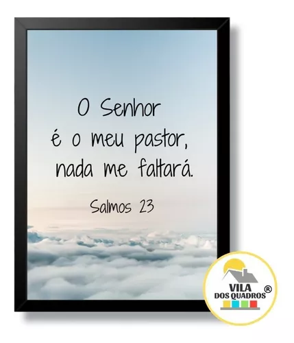 O Senhor é o meu pastor e nada me faltará - IMAGENS BIBLICAS