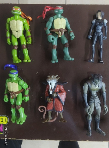 Tortugas Ninja Tmnt Pelicula 2007 Lote 6 Figuras Karai (Usado)
