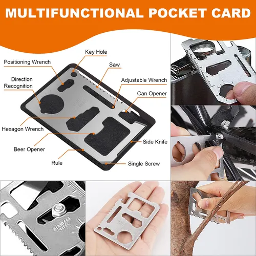First Aid Kit Tupuqi 300pcs Essential Emergency Trauma Medic