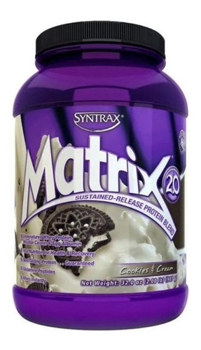 Matrix Whey Protein Blend Cookies & Cream (907g) - Syntrax
