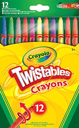 Crayola Twistables Crayones, Paquete De 12 - Multicolor