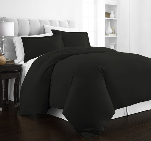 Imagen 1 de 3 de Duvet Cover Liso Microfibra Doble