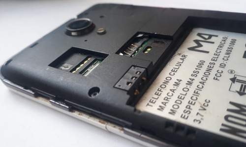 M4 Ss1060 No Detecta Sim Para Piezas (Usado)