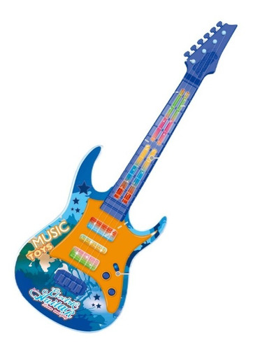 Guitarra Electrónica Musical Multifunción Para Niños