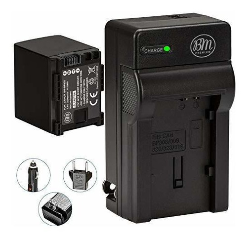 Bm Bp-820 Batería Y Cargador Para Canon Vixia Hf G60, Hf G50