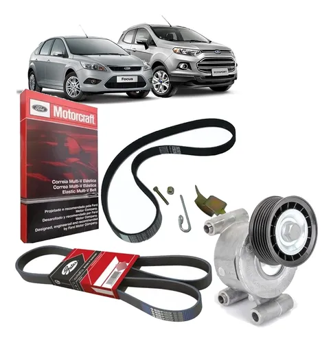 Kit Poli V Focus Ii 2.0 Duratec + Correas Pv + Tensor