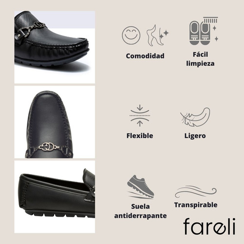 Zapatos Para Hombre Casual Dolce Negro