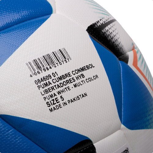 Bola de futebol puma cumbre conmebol No.5 f11 costurada à mão branca
