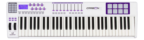 Teclado Master Controlador Usb Midi Waldman Carbon 61