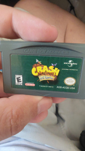 Crash Bandicoot The Huge Adventure Original Para Gba