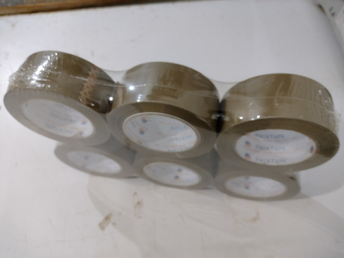 Imagen 4 de 5 de Cinta Canela Adhesiva Packtape 6 Piezas
