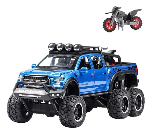 Miniatura Tuning 1:28 Edición Autos De Metal Ford Raptor F15