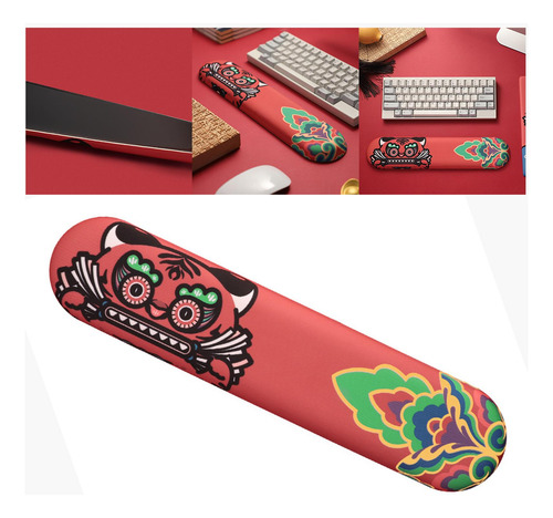 Almohadilla Para Reposamuñecas Con Teclado, Base