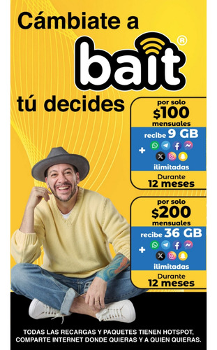 Esim Bait Sim Virtual Bait Con Saldo