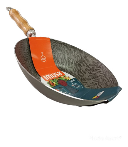 Sartén Wok De 30cm Antiadherente Marca Imusa. 