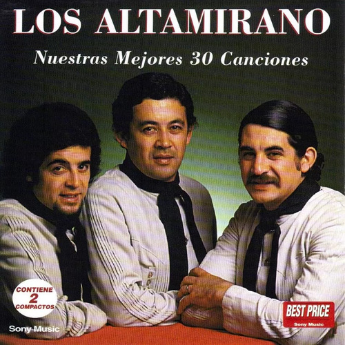 Los Altamirano: Nuestras Mejores 30 Canciones - 2 Cd Nuevo