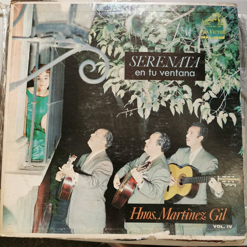 Disco Lp:hnos Martinez Gil- Serenta En