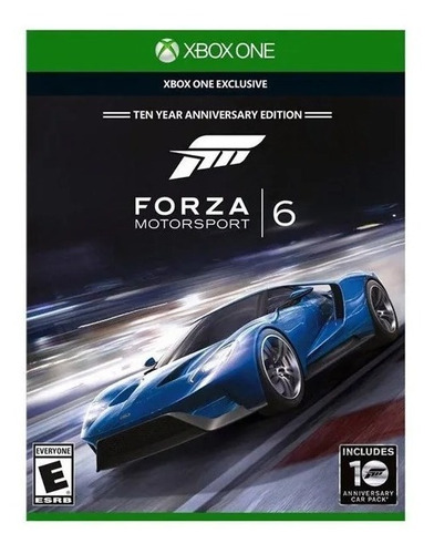 Juego Forza Motorsport 6 Edicion 10 Aniversario Xbox One