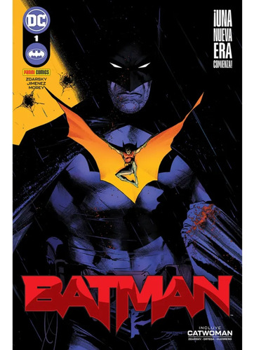 Batman N°1: Una Nueva Era Comienza, De Chip Zdarsky. Batman, Vol. 1. Editorial Panini Comics, Tapa Blanda, Edición Batman En Español, 2023