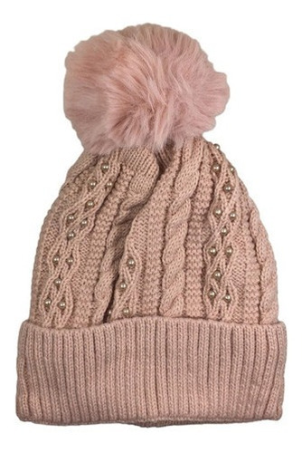 Bonete Beanie Invierno Para Dama Perlas Fh1000