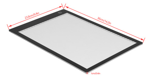 Tablero De Copia Led Portátil A4, Gráfico De Dibujo Luminoso