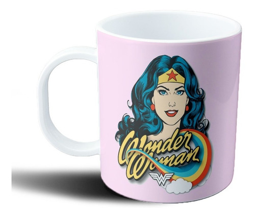 Taza De Plastico - Mujer Maravilla (varios Modelos)