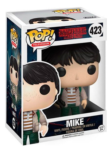 Funko Pop Mike With Walkie Talkie 423 Stranger Things Will