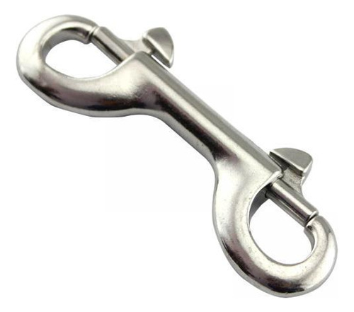 3 Gancho De Doble Extremo Snap Bolt Clip 3.54x0.98 Pulgadas